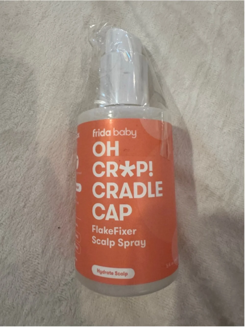 Cradle cap spray